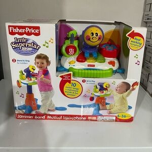 Fisher-Price Little Superstar Jammin' Band Musical Microphone New 2007